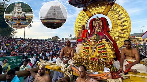 ratha saptami, tirupati, Tiruchanur temples