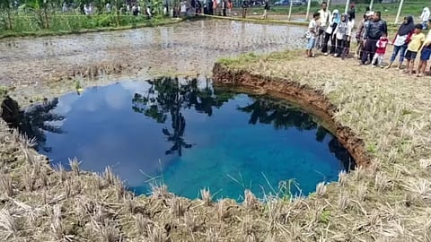 sinkhole water