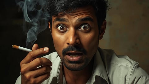 Cigarette rate hike man shocked