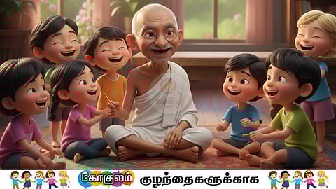 Gandhi’s Message to Kids
