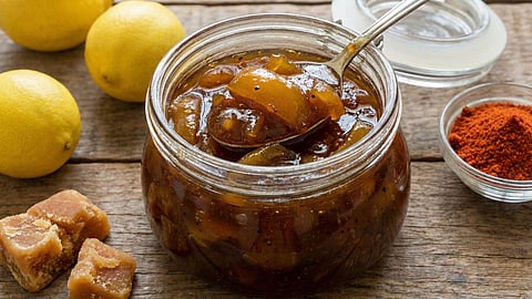 Sweet and Spicy Lemon Pickle