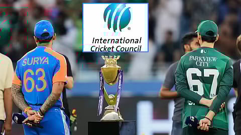 india, pakistan. ICC