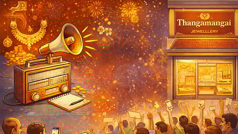 Gold Offer in jewelry shop