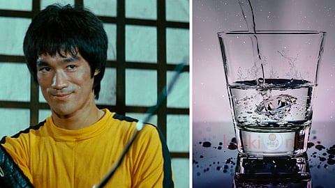 Bruce lee and water