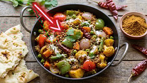 Restaurant Style Kadai Vegetable Recipe