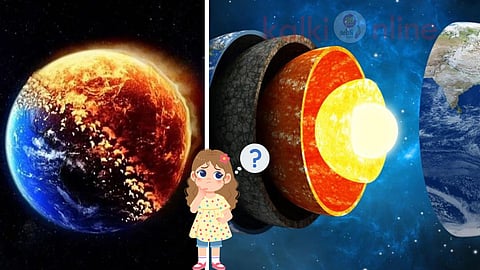 Earth rotation and core of the earth