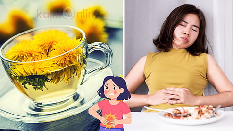 Chrysanthemum tea and bloating problem