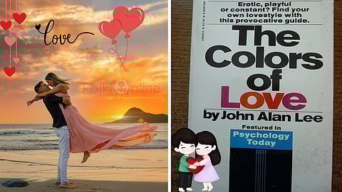 Lovers and colour of love book