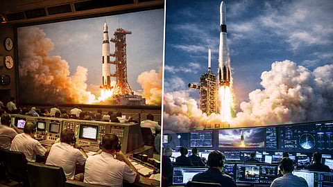 apollo-vs-modern-rocket-launch