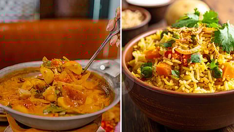 'Curry Biryani' that surpasses non-vegetarian!
