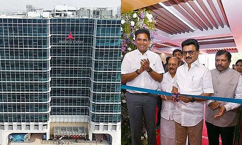 cm inaugurates international standard financial technology tower