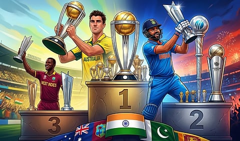 ICC trophy board