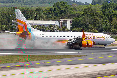 Air india hard landing in phuket