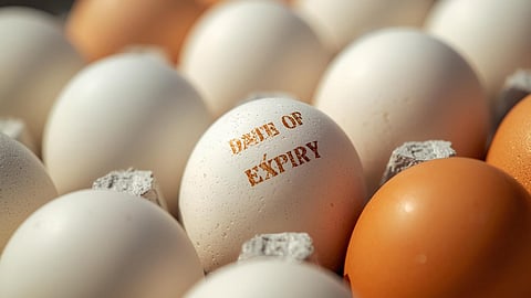 Date of Expiry in eggs