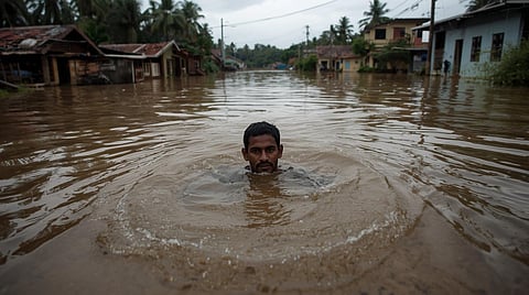 man experience during Kerala Floods