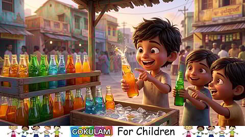 The Magic Marble Soda