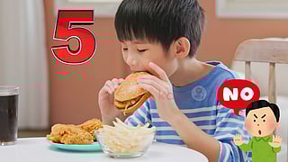5 unhealthy children foods