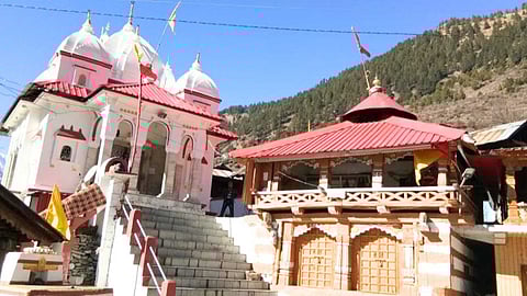 Gangotri Temple in Mukhba