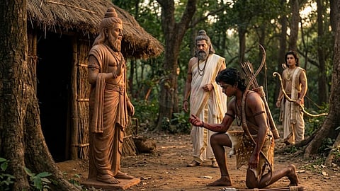 Dronacharya, Ekalavyan, Arjuna