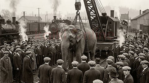 hanging o mary elephant