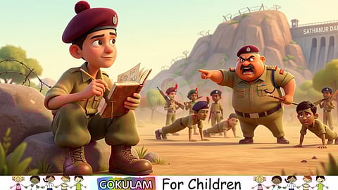 The Soldier in Baggy Pants