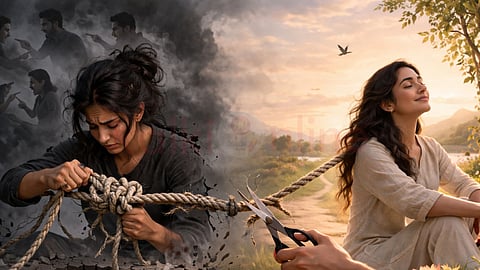 Breaking free from emotional struggle