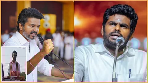 Annamalai Suppots to vijay