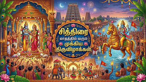 chithirai month tamil festivals
