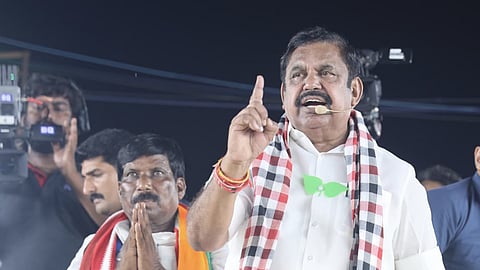 Edappaadi asking Question to Stalin