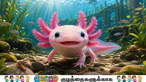 axolotl the smiling mexican walking fish