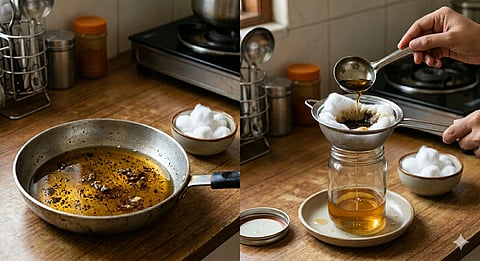 Cooking oil tips