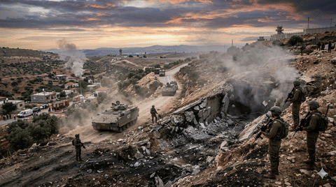 Israel demolished a Tunnel in Lebanon
