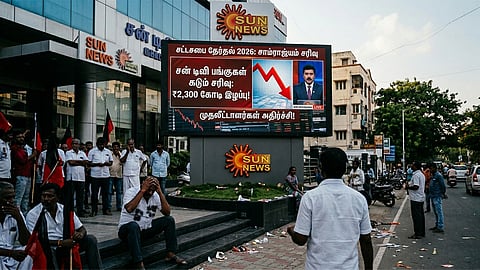 Sun TV Network shares plunge
