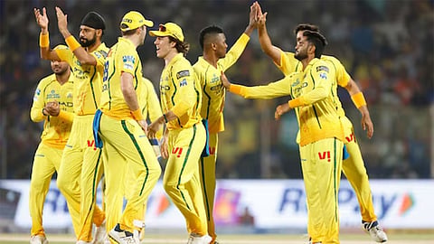 Chennai Super Kings team