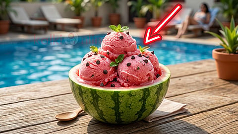 watermelon ice-cream