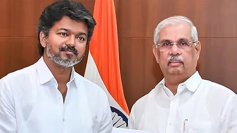 VIJAY with governor