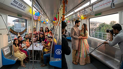 Metro allows Pre-wedding shoot