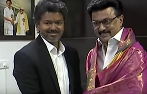 VIJAY MEETS STALIN