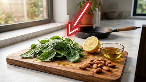Keerai cooking tips