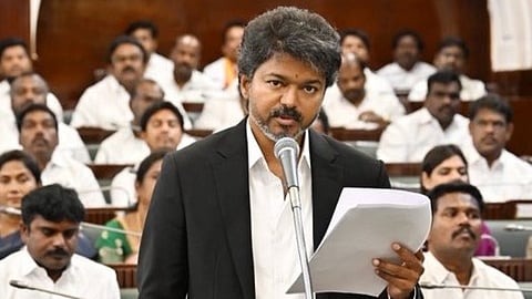 Vijay in legislative assembly speak
