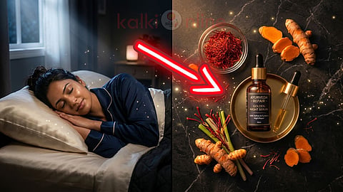 Night skincare routine
