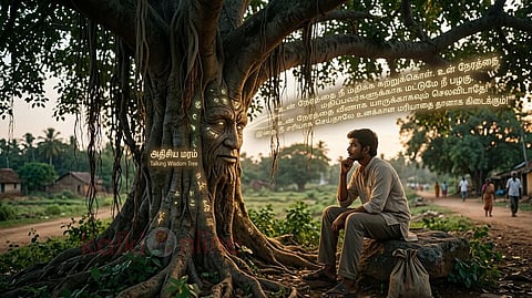 Man and Tree | How to earn respect