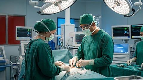 Doctors green dress