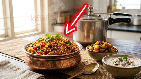 pressure cooker tomato rice