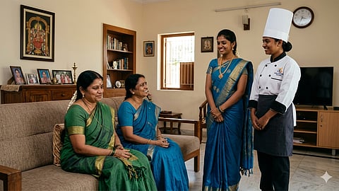 Tamil Short Story - Group of women