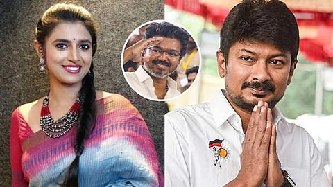 Actress Kasthuri, CM Vijay, Udhayanidhi
