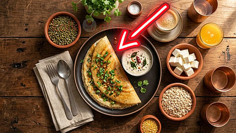 High protein dosa