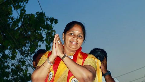TVK MLA J. Kamatchi