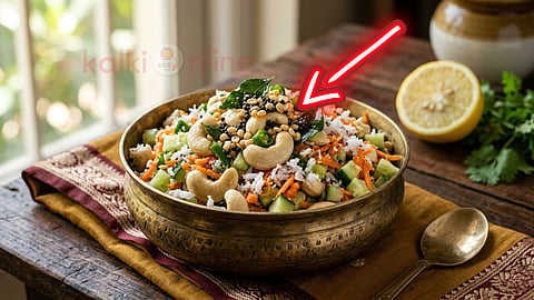 karnataka cashew kosambari recipe