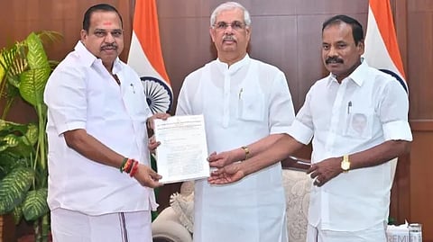 agri krishnamoorthy meets governor
